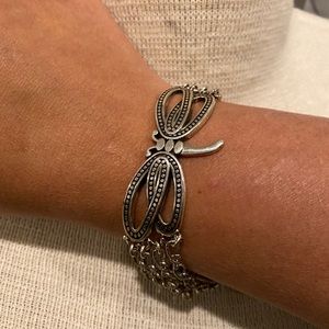Retired Brighton Voler Dragonfly bracelet